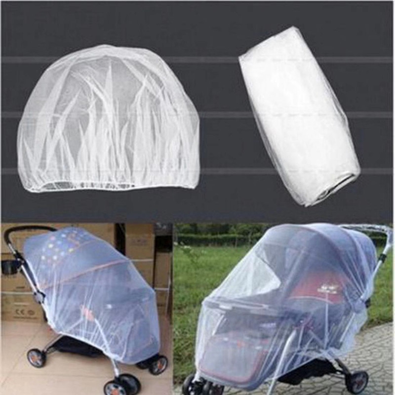 1pc/lot Summer Safe Baby Kids Stroller Mosquito Net Pram Protector Carriage